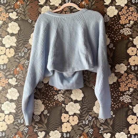 NAADAM Blue Fisherman Layered Sweater in blue size XS - Picture 7 of 7